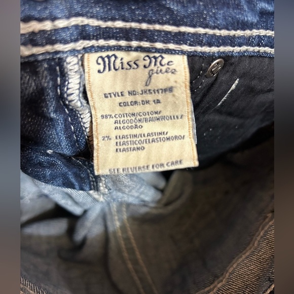 Miss Me Capri Jeans Sz 10 Youth Girl - Picture 8 of 10